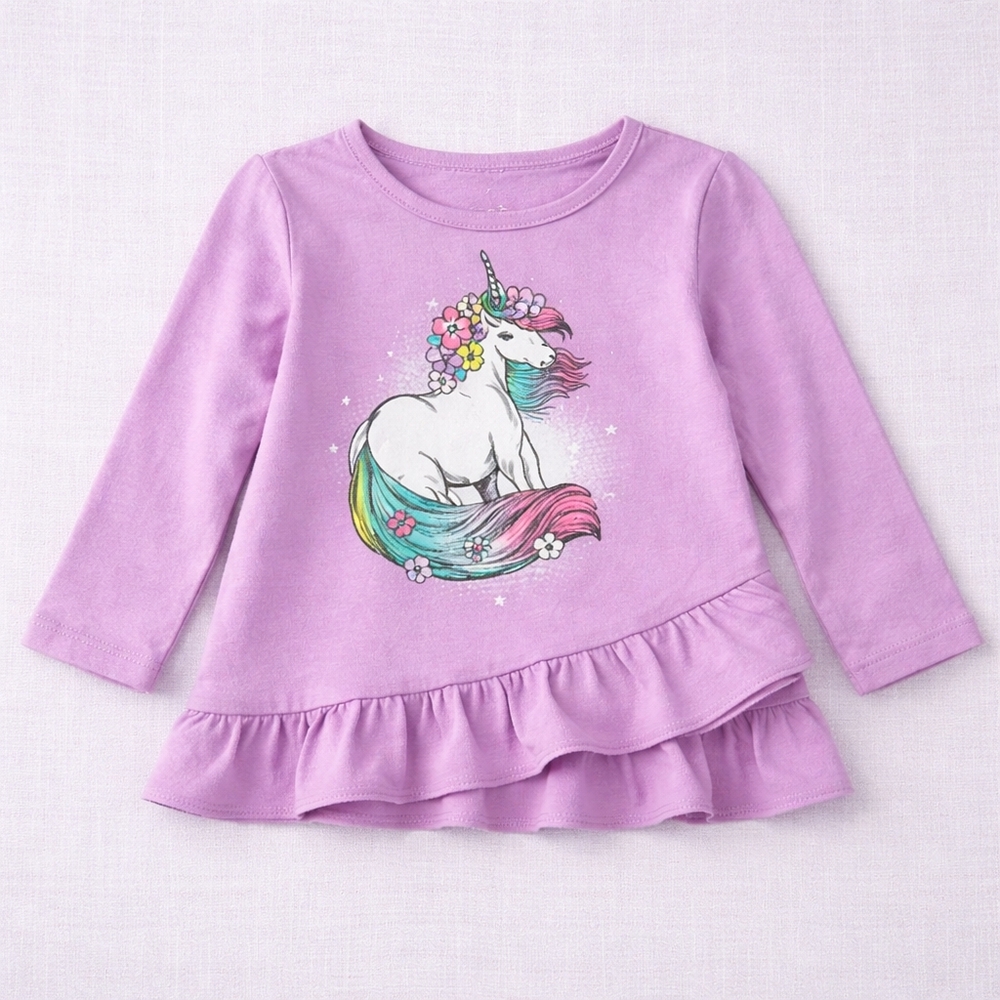 Nwt Carters unicorn ls top girls 9 months baby